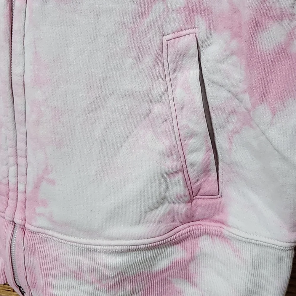 GAP Kids Pink Tie-Dye Hoodie Sweatshirt Size 10